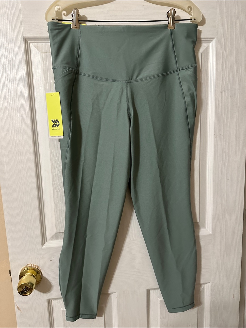 all in motion Sage Green High-Waist Leggings